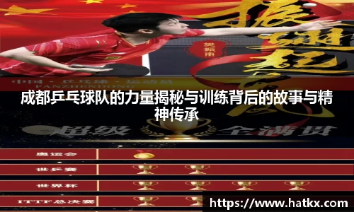 成都乒乓球队的力量揭秘与训练背后的故事与精神传承